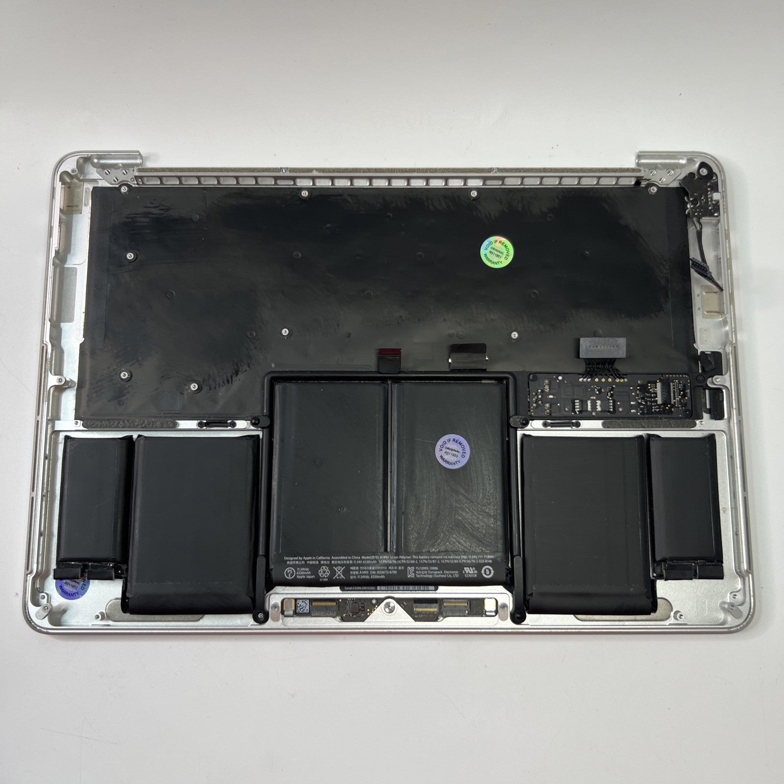 MacBook Pro Retina, 13-inch, Mid 2014 A1502 Palmrest UK Keyboard Touchpad Batter