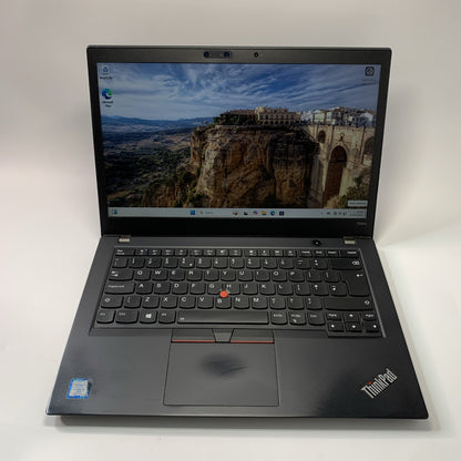 Lenovo ThinkPad T480s 14" 256GB SSD Core i7-8650U 8th Gen, 16GB RAM Touchscreen