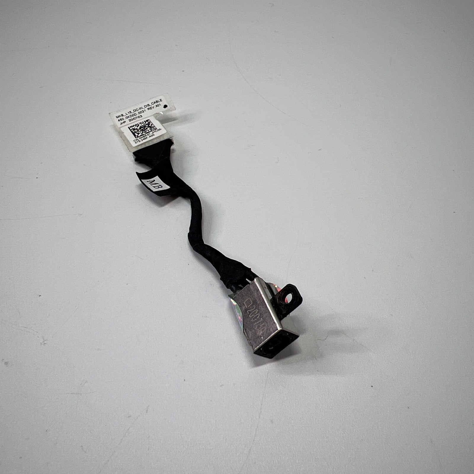 Genuine Dell Vostro 15 5501 DC Jack Cable Charging Port Power Socket 0N8R4T