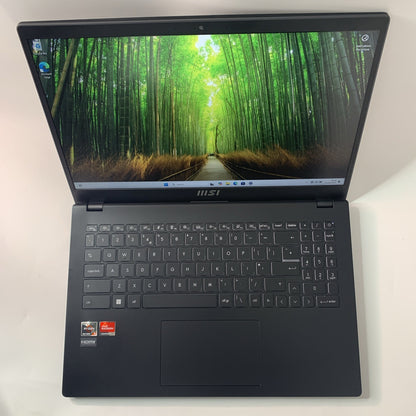 MSI Modern 15 B7M 15.6" Laptop AMD Ryzen 5 7430U 8GB RAM 512GB SSD Windows 11