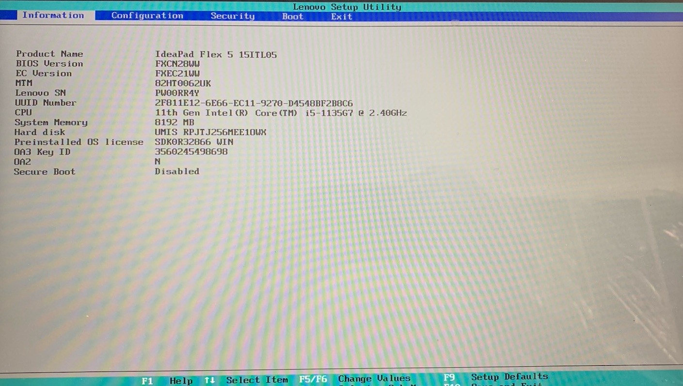 Genuine Lenovo Ideapad Flex 5 15ITL05 85HT 5B21B37515 Motherboard i5-1135G7 8GB