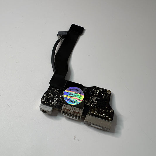 A1466 Apple MacBook Air 13" Mid 2012 I/O Board DC Power Jack Port 821-1477-A